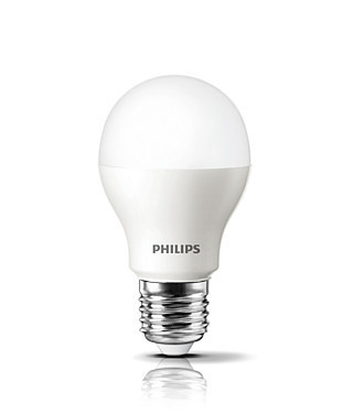 LED-Bulb Gehäuse Silber, nicht dimmbar 3,5W warmweiß E27-Sockel