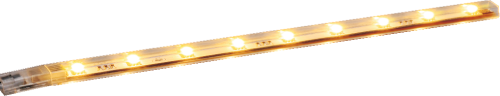 LED Lichtleiste warm-weiß (Kunststoffgehäuse) 2,25W 120°