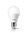 LED-Bulb Gehäuse Silber, nicht dimmbar 3,5W warmweiß E27-Sockel
